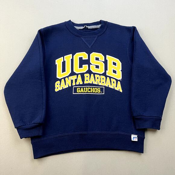 UCSB Santa Barbara Sweatshirt Toddler 4T Navy Blue Russell Athletic University - Picture 1 of 10